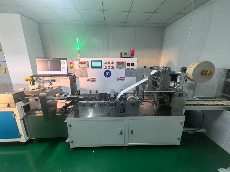 酒店用品四边封棉签机